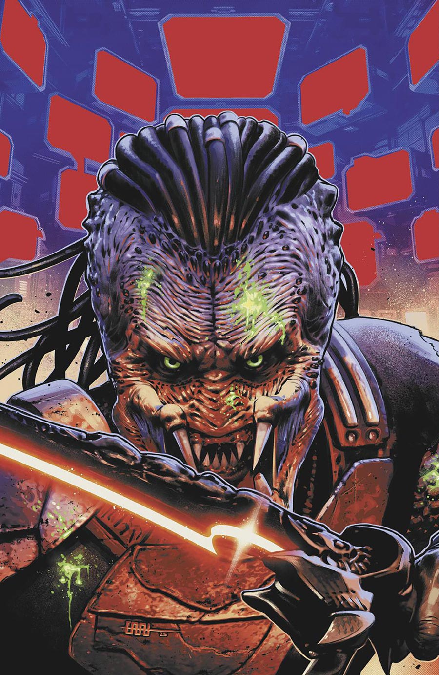 Predator Badlands #1 (One Shot) Cover E 2nd Ptg Incentive CAFU Virgin Variant Cover