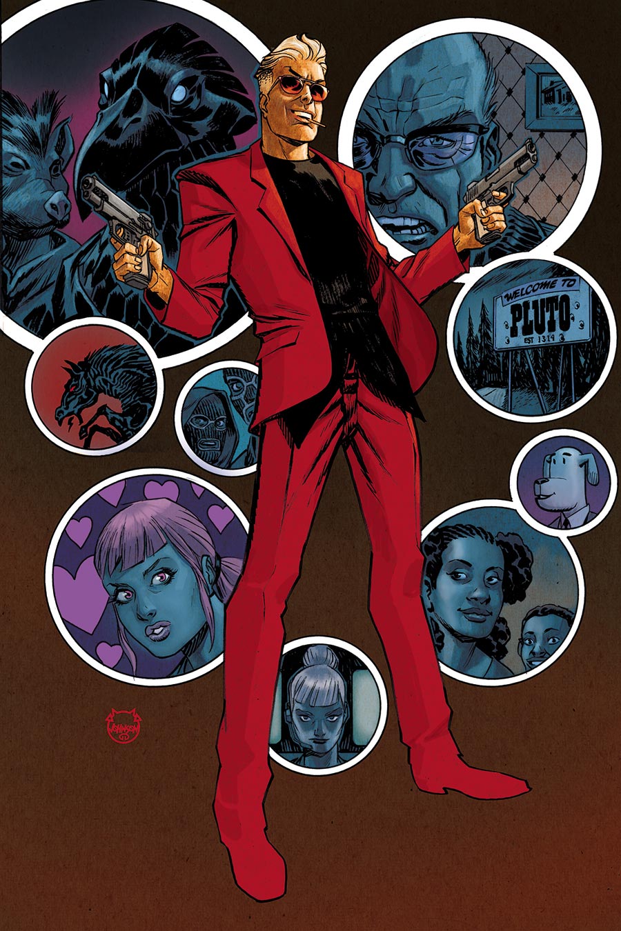 End Of Life #1 Cover D Variant Dave Johnson Card Stock Cover