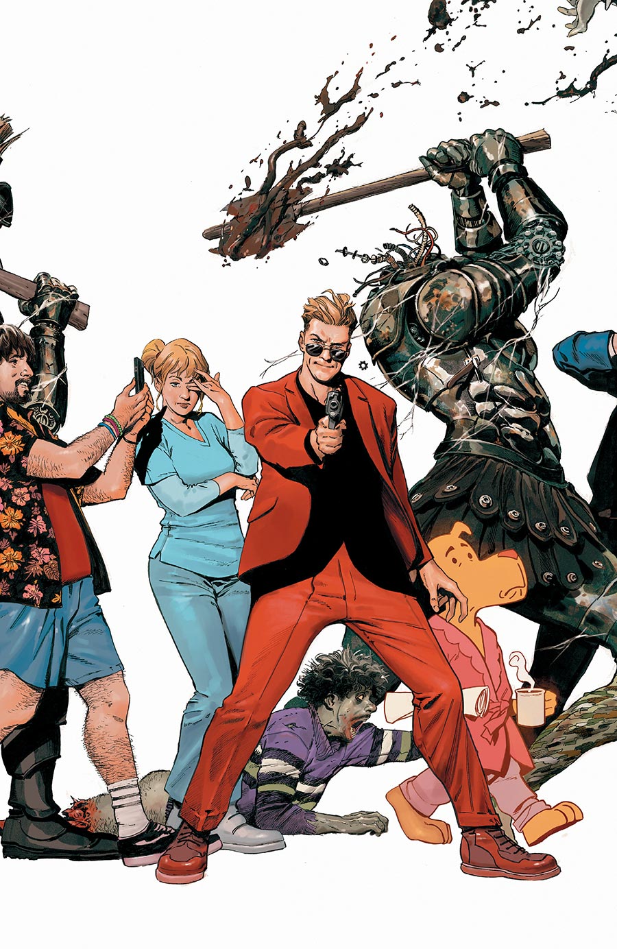 End Of Life #1 Cover E Variant Alvaro Martinez Bueno Connecting Card Stock Cover