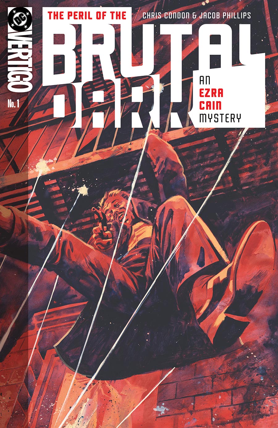 The Peril Of The Brutal Dark An Ezra Cain Mystery #1 Cover A Regular Jacob Phillips Cover