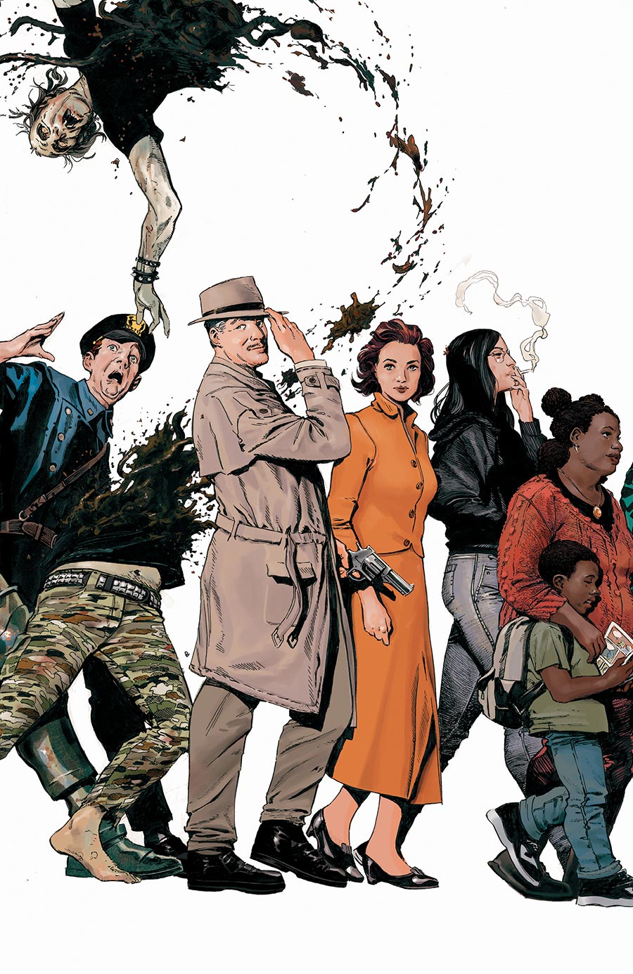 The Peril Of The Brutal Dark An Ezra Cain Mystery #1 Cover E Variant Alvaro Martinez Bueno Connecting Card Stock Cover