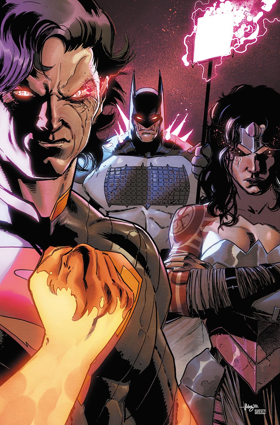 DC K.O. #4 Cover A Regular Javier Fernandez Acetate Cover (DC All In)