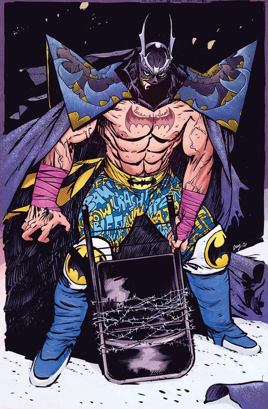 DC K.O. #4 Cover B Variant Daniel Warren Johnson Card Stock Cover (DC All In)