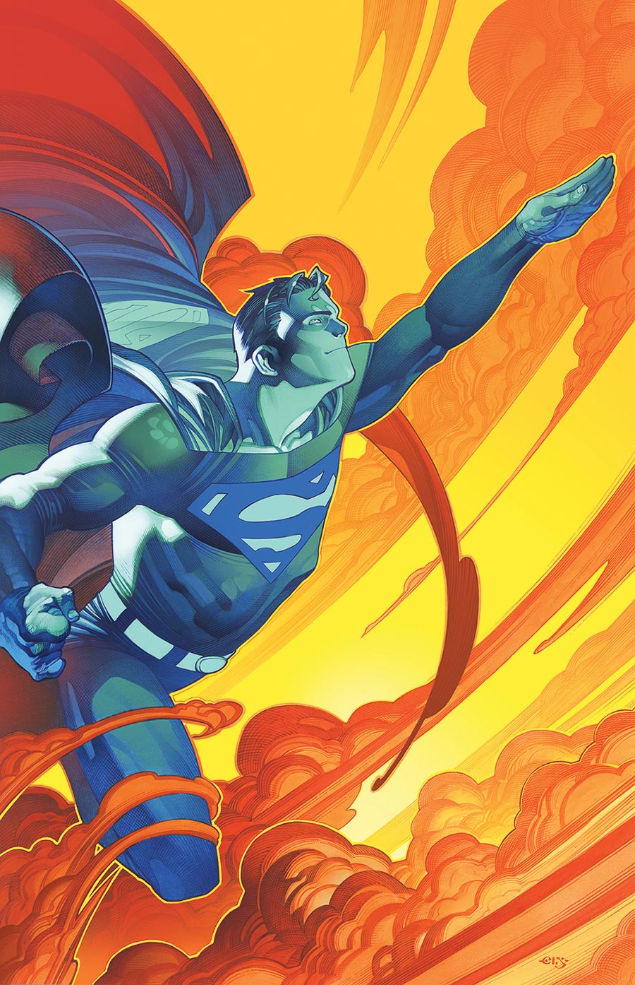 Superman Vol 7 #35 Cover E Variant Chris Stevens Card Stock Cover (DC All In)(DC K.O. Tie-In)