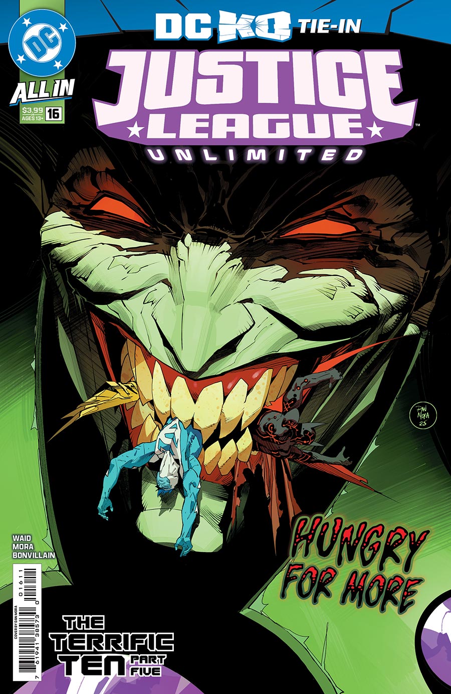 Justice League Unlimited #16 Cover A Regular Dan Mora Cover (DC All In)(DC K.O. Tie-In)