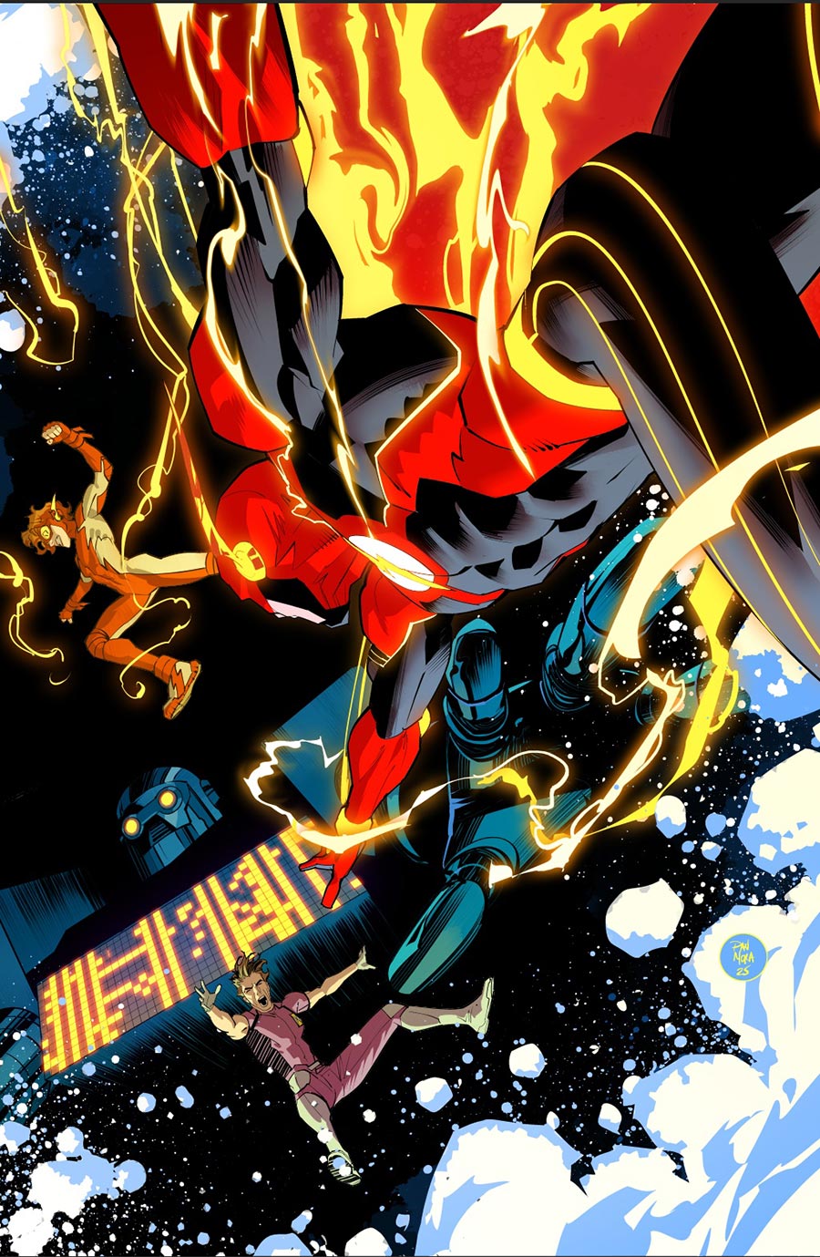 Flash Vol 6 #30 Cover A Regular Dan Mora Cover (DC All In)(DC K.O. Tie-In)