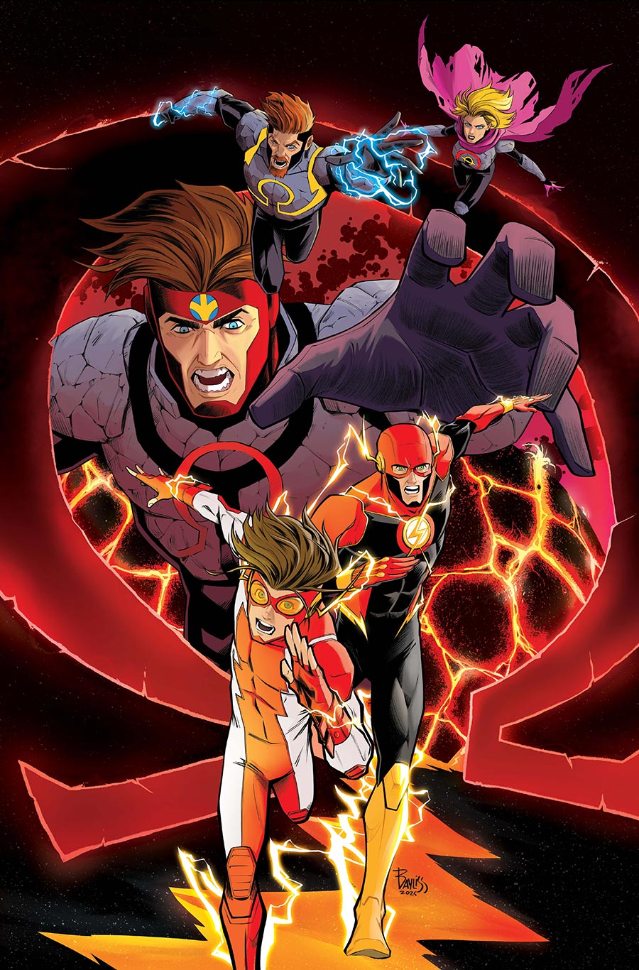 Flash Vol 6 #30 Cover C Variant Daniel Bayliss Card Stock Cover (DC All In)(DC K.O. Tie-In)