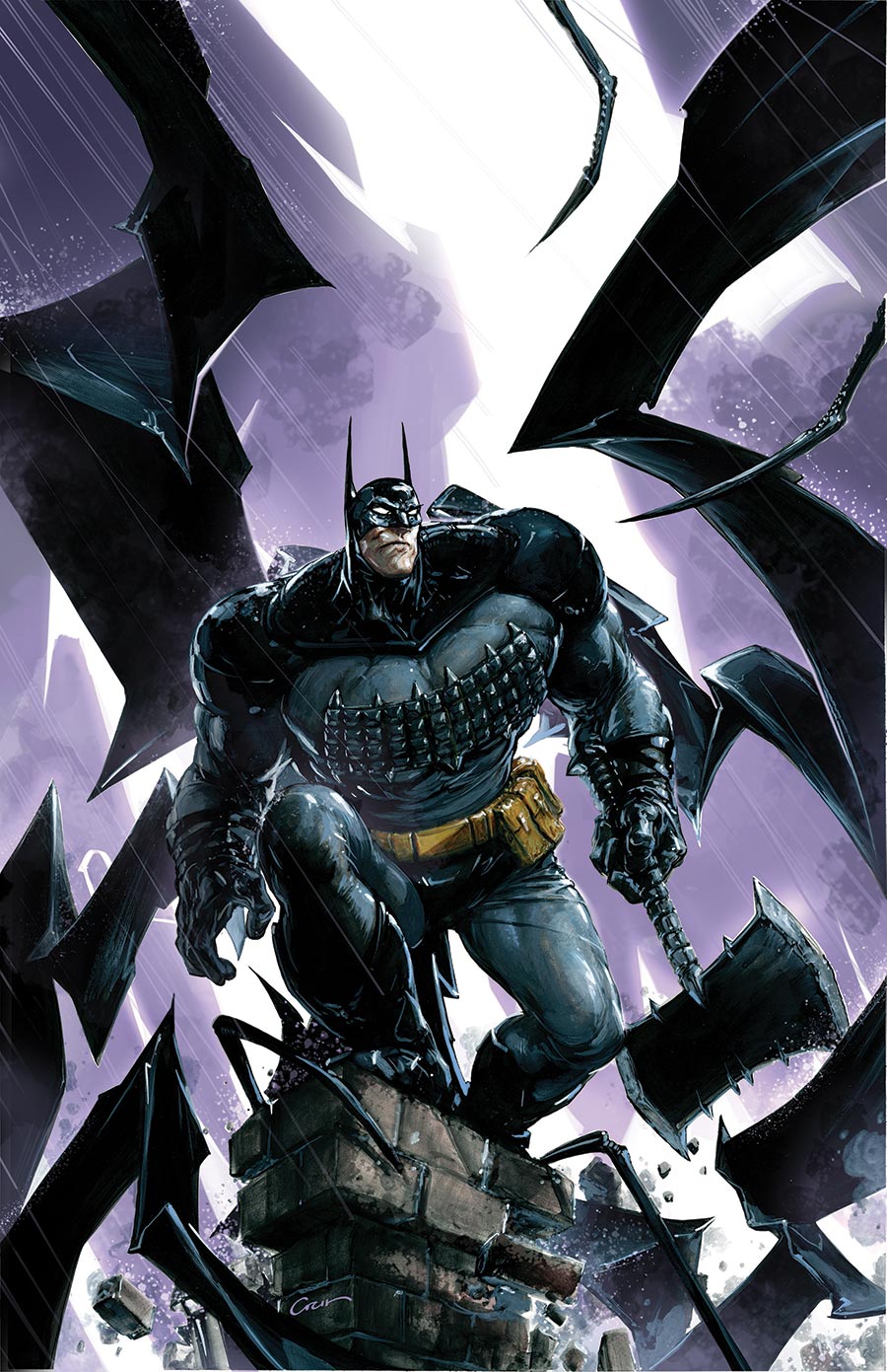 Absolute Batman #17 Cover B Variant Clayton Crain Card Stock Cover (DC All In)