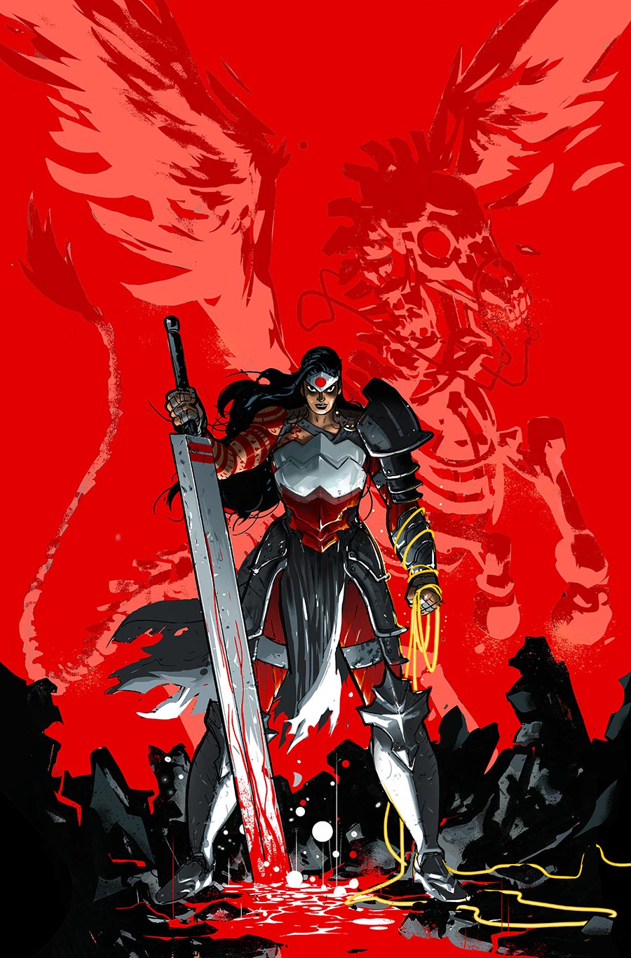 Absolute Wonder Woman #17 Cover C Variant Riley Rossmo Card Stock Cover (DC All In)