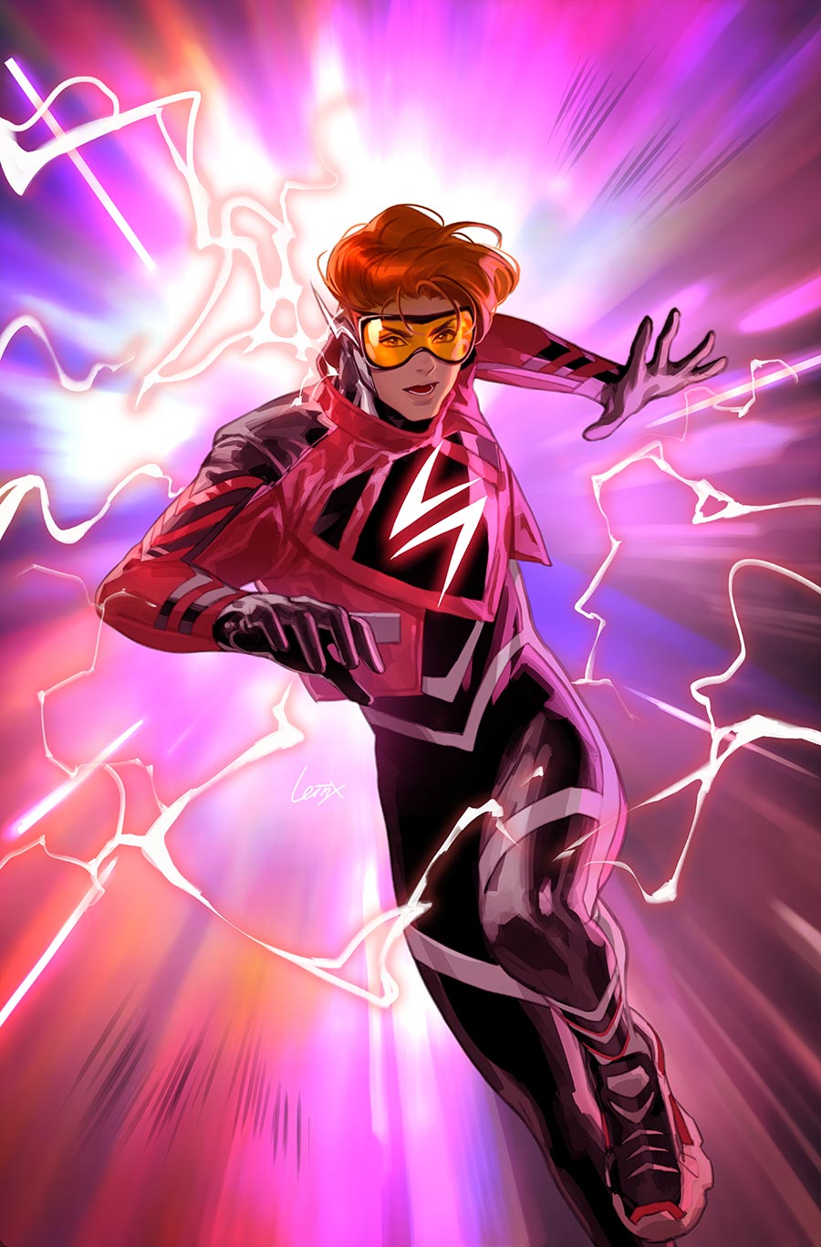 Absolute Flash #12 Cover D Variant Lesley Leirix Li Card Stock Cover (DC All In)