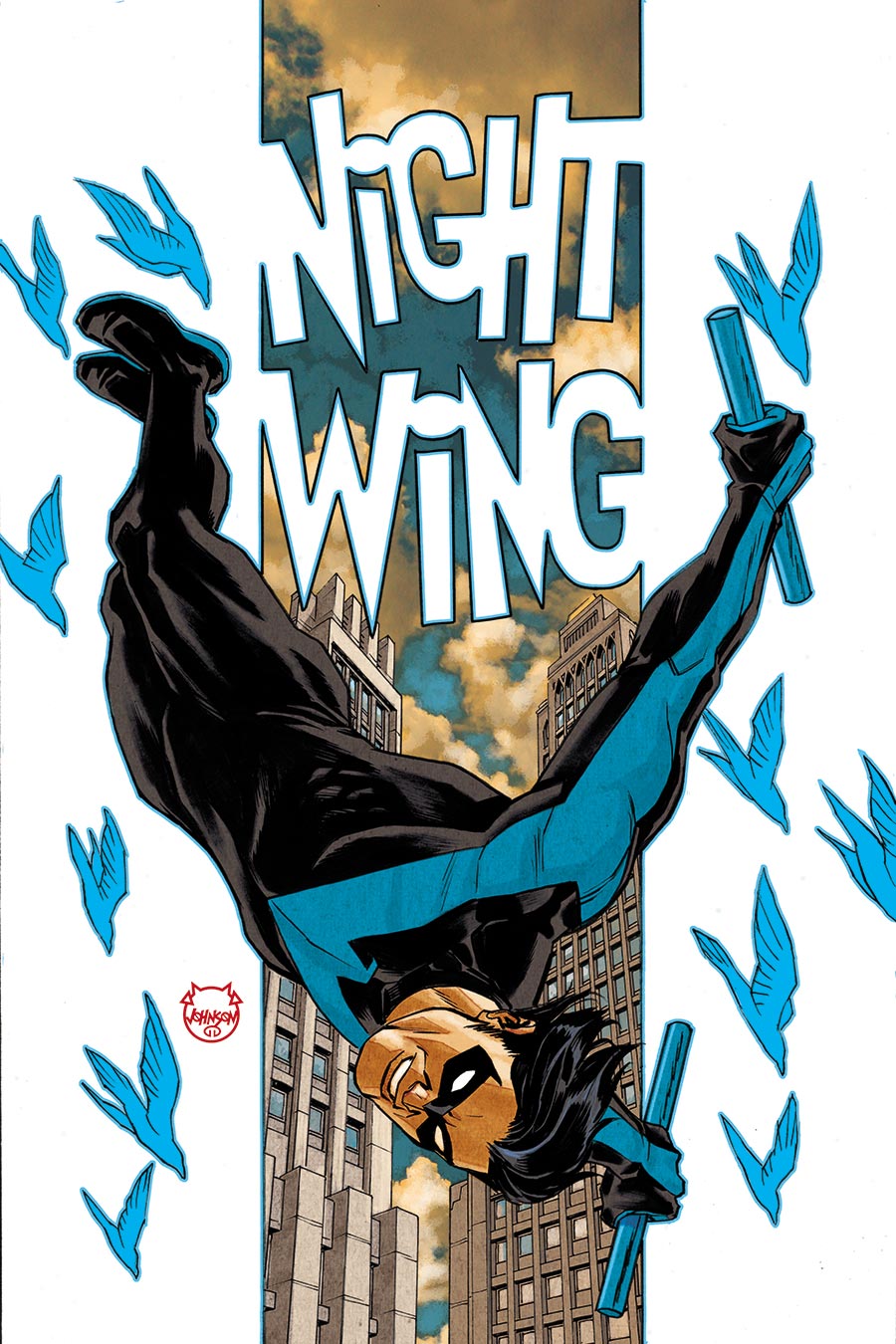 Nightwing Vol 4 #135 Cover B Variant Dave Johnson Card Stock Cover (DC All In)