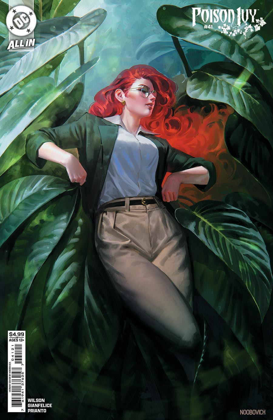 Poison Ivy #41 Cover B Variant Noobovich Card Stock Cover (DC All In)