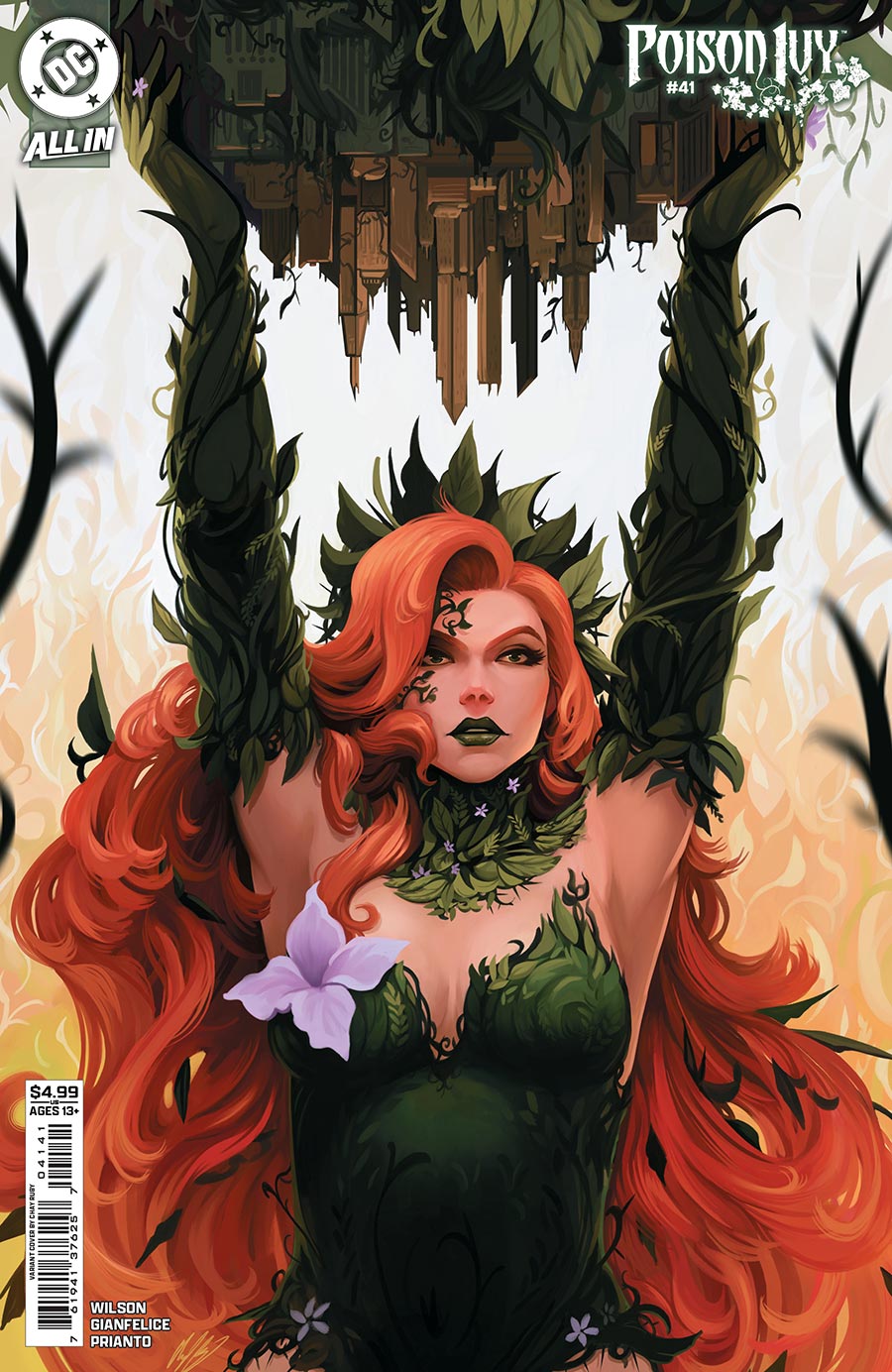 Poison Ivy #41 Cover D Variant Chay Ruby Card Stock Cover (DC All In)
