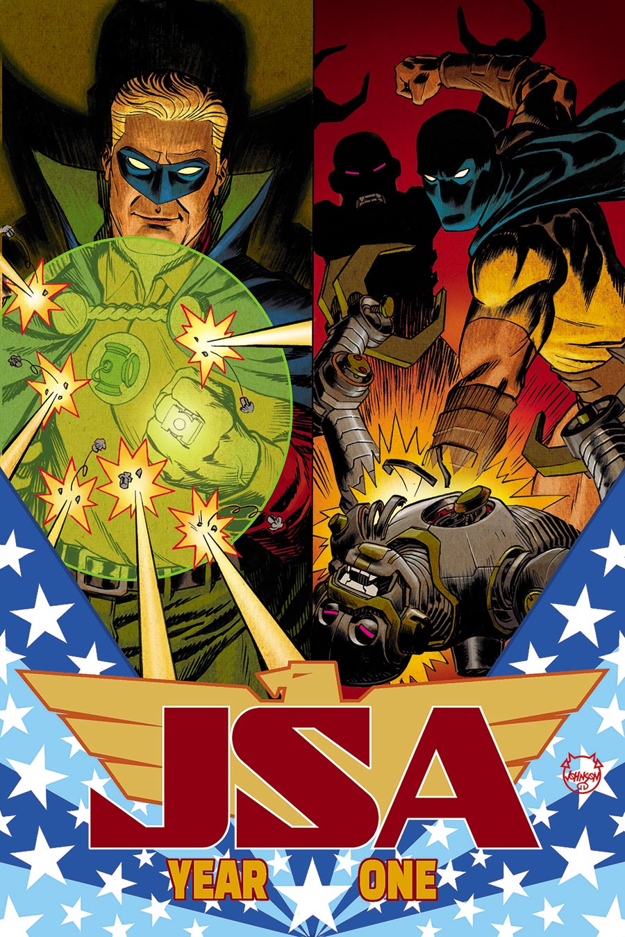 JSA Vol 2 #16 Cover A Regular Dave Johnson Cover (DC All In)