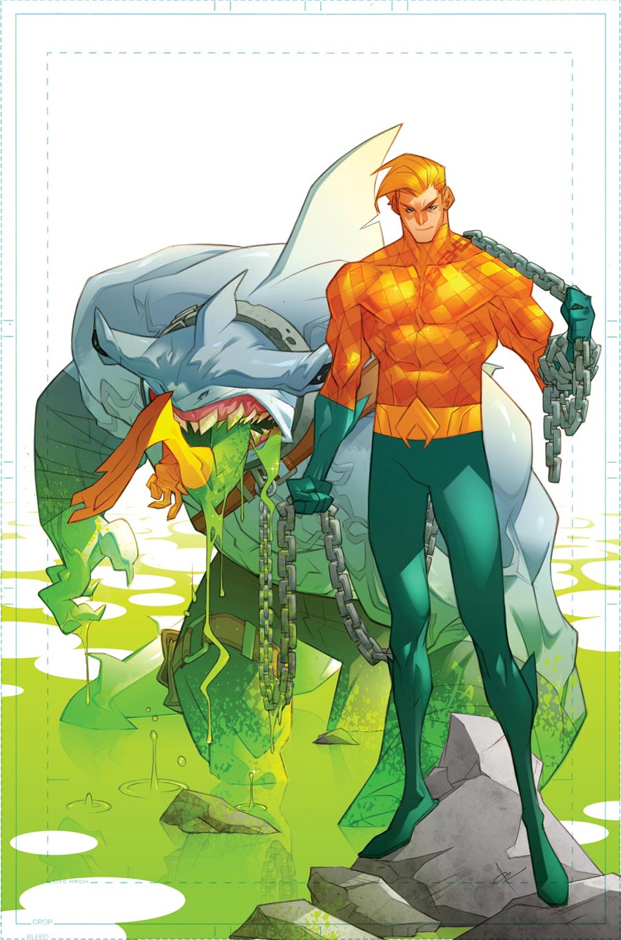 Aquaman Vol 7 #14 Cover C Variant Ozgur Yildirim Card Stock Cover (DC All In)