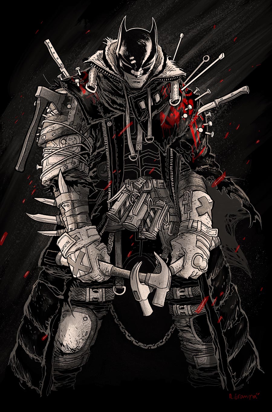 Batman Gargoyle Of Gotham Noir Edition #4