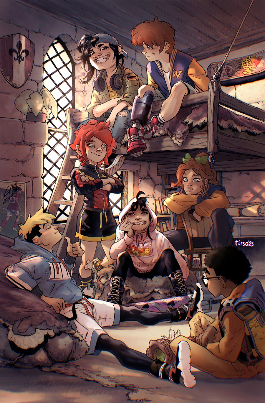 C.O.R.T. Children Of The Round Table #6 Cover B Variant Tirso Cons Card Stock Cover