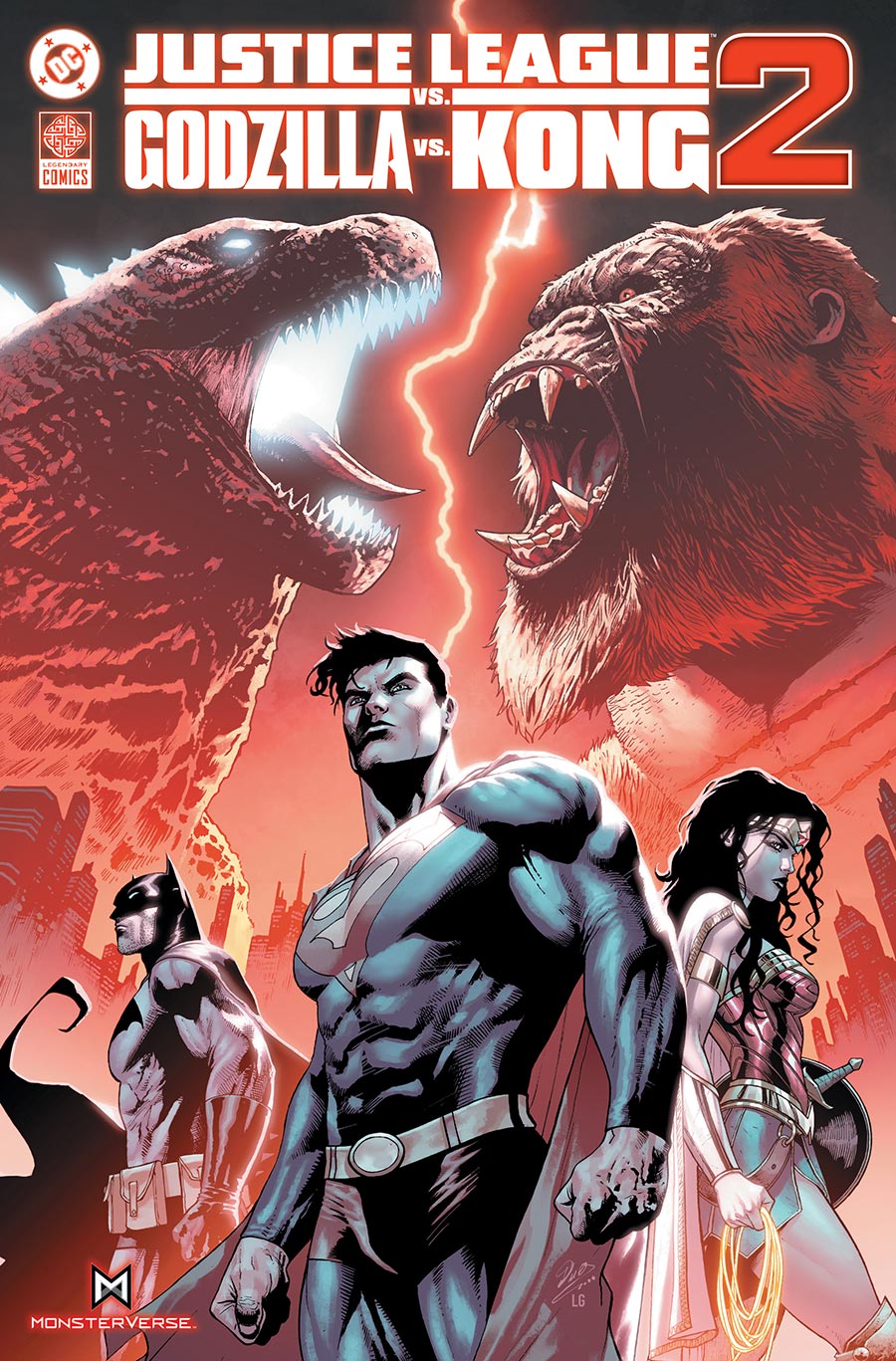 Justice League vs Godzilla vs Kong 2 HC