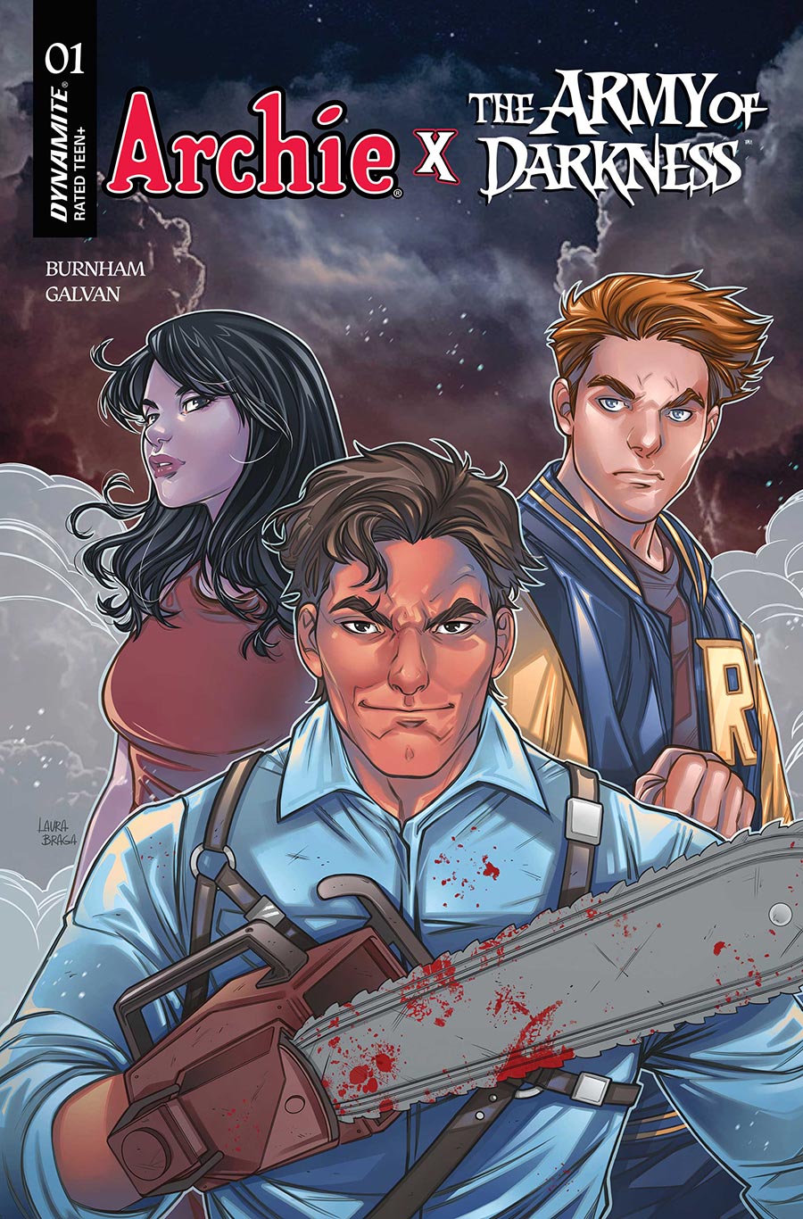 Archie x Army Of Darkness #1 Cover C Variant Laura Braga Cover