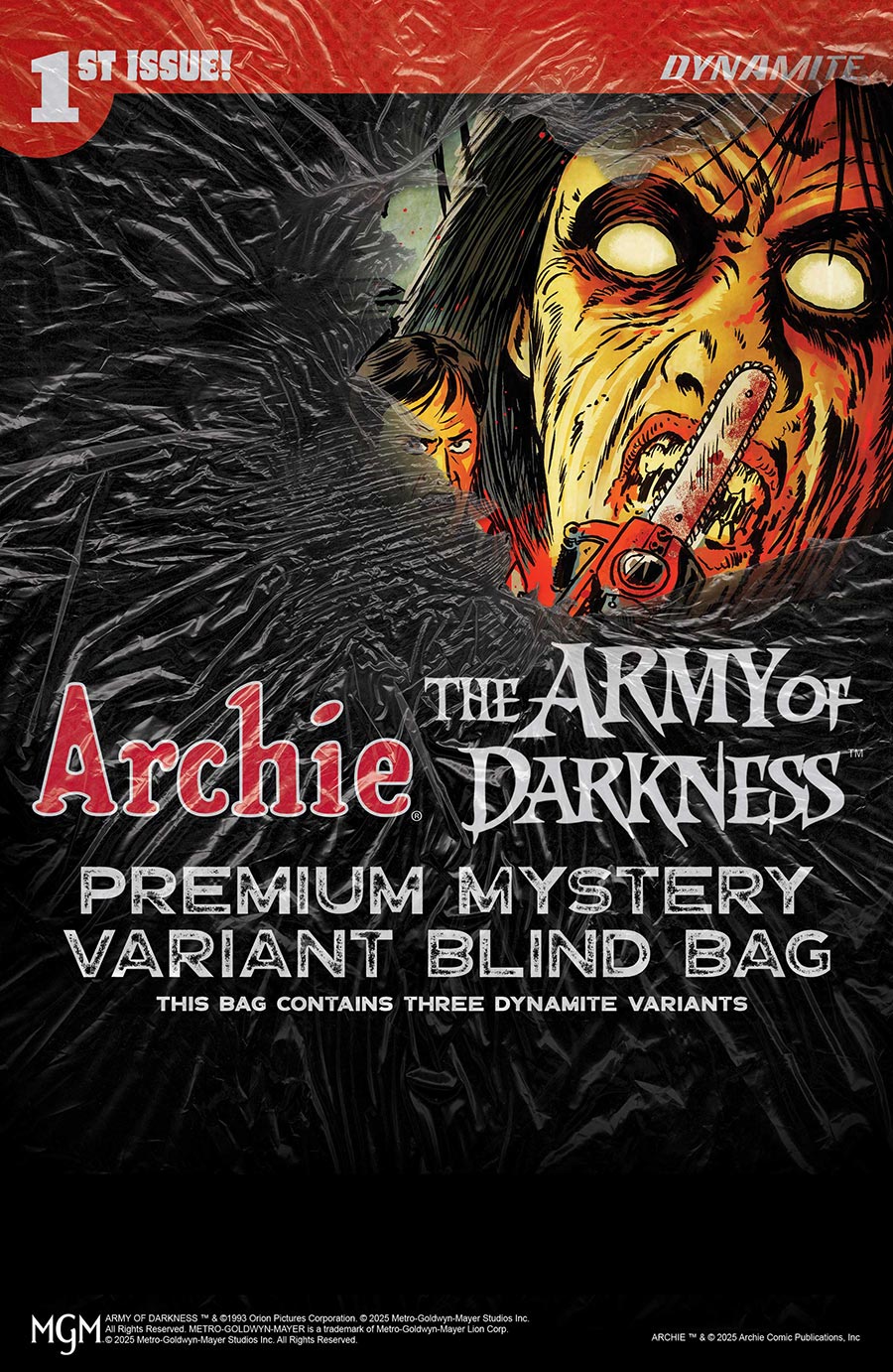 Archie x Army Of Darkness #1 Cover G Variant Premium Mystery Blind Bag Cover With Polybag (Filled Randomly With 3 Covers)