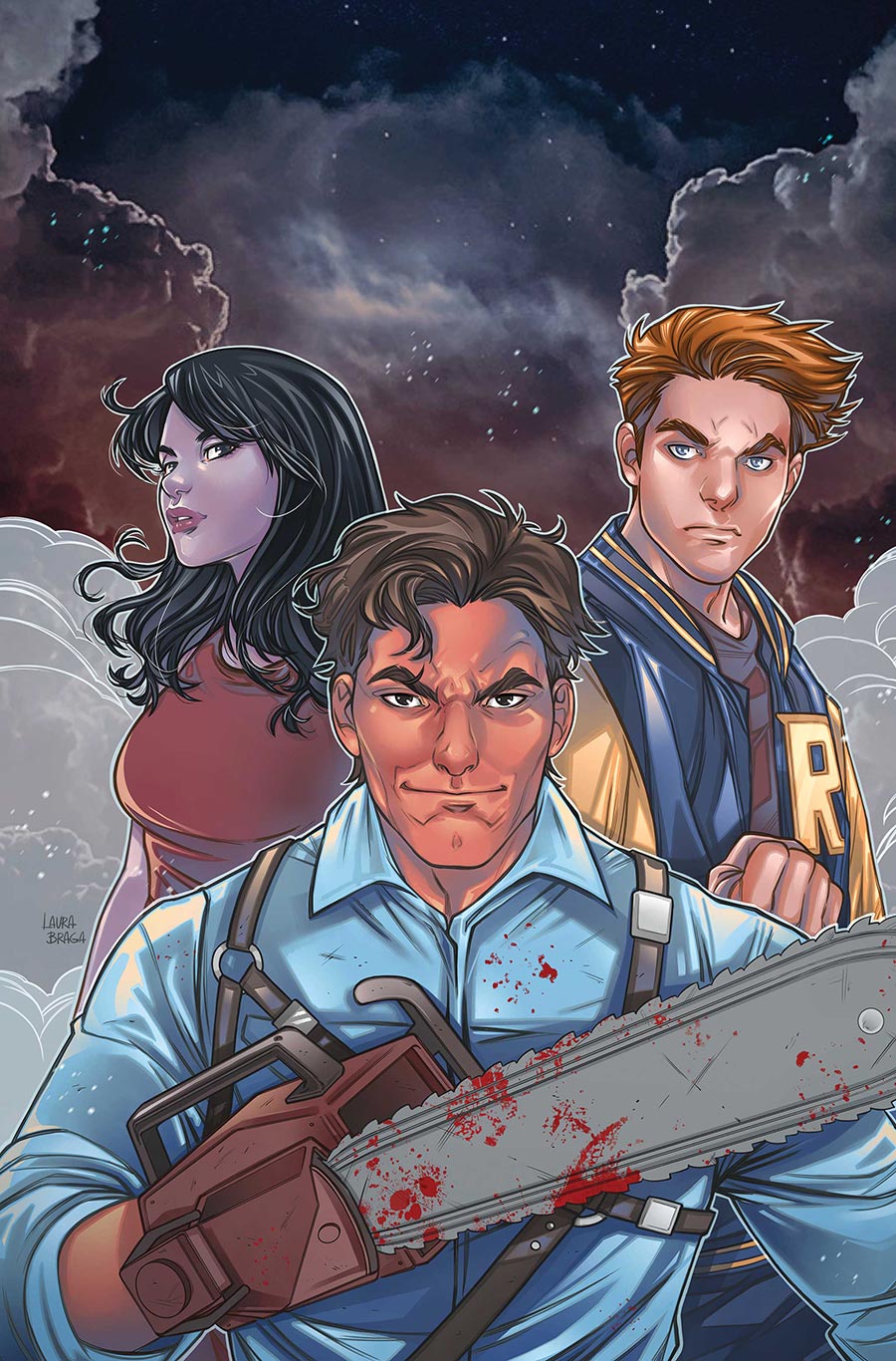 Archie x Army Of Darkness #1 Cover M Incentive Laura Braga Virgin Cover