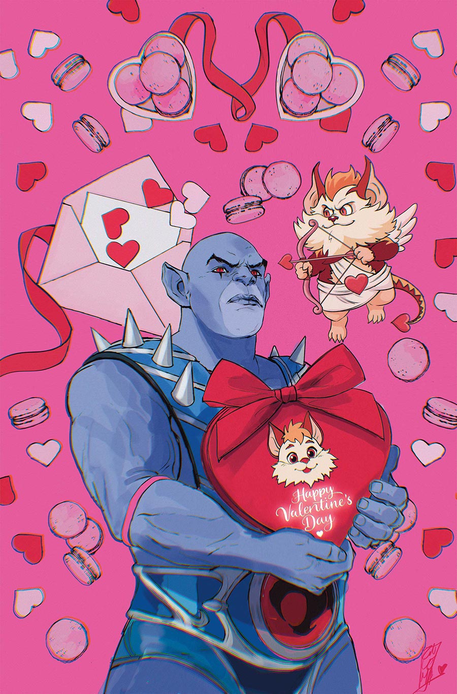Thundercats Valentines Day Special 2026 #1 (One Shot) Cover H Incentive Sebastian Piriz Line Art Virgin Cover