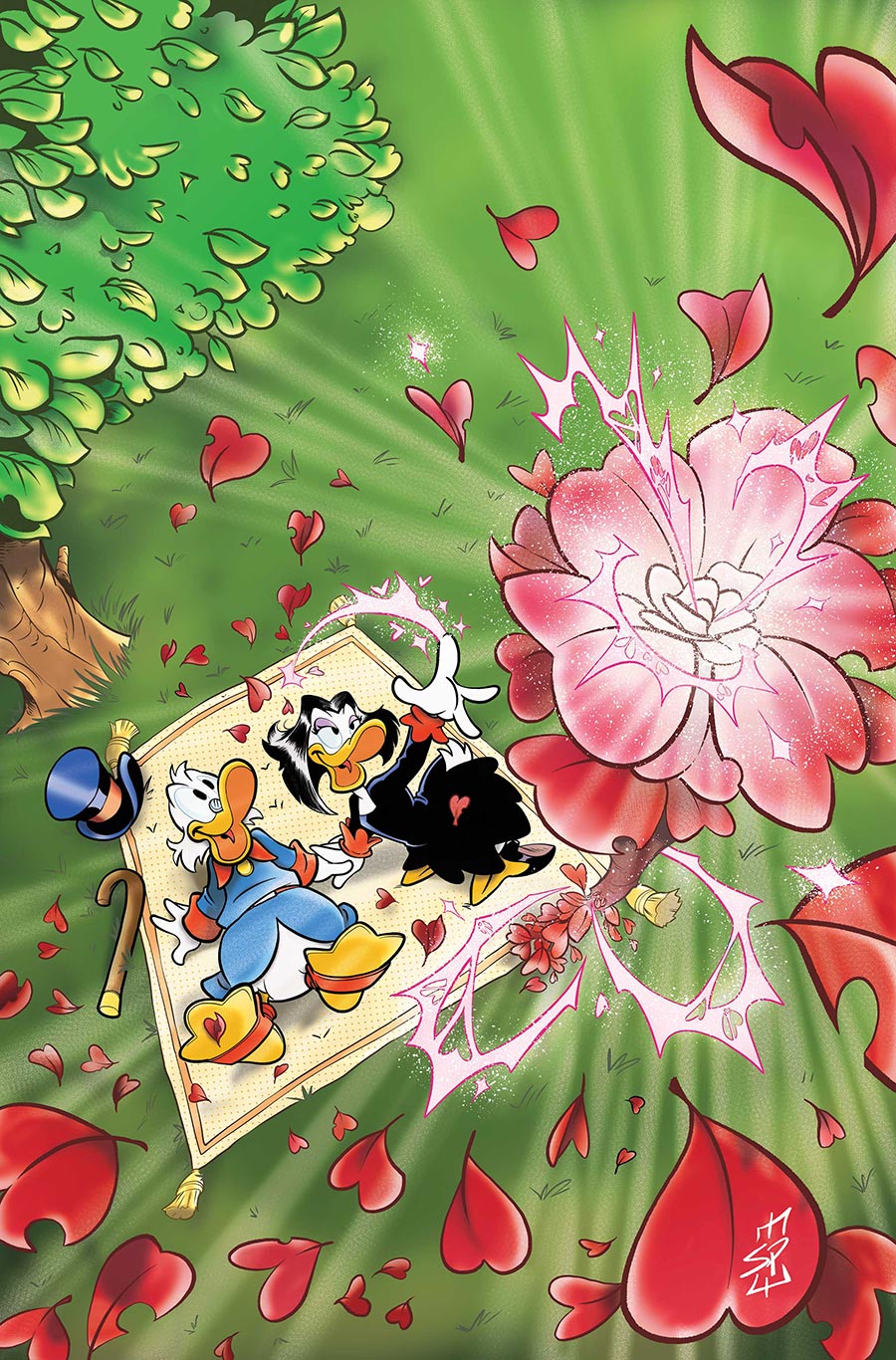 Ducktales Valentines Day Special 2026 #1 (One Shot) Cover F Incentive Stefano Porcu Virgin Cover