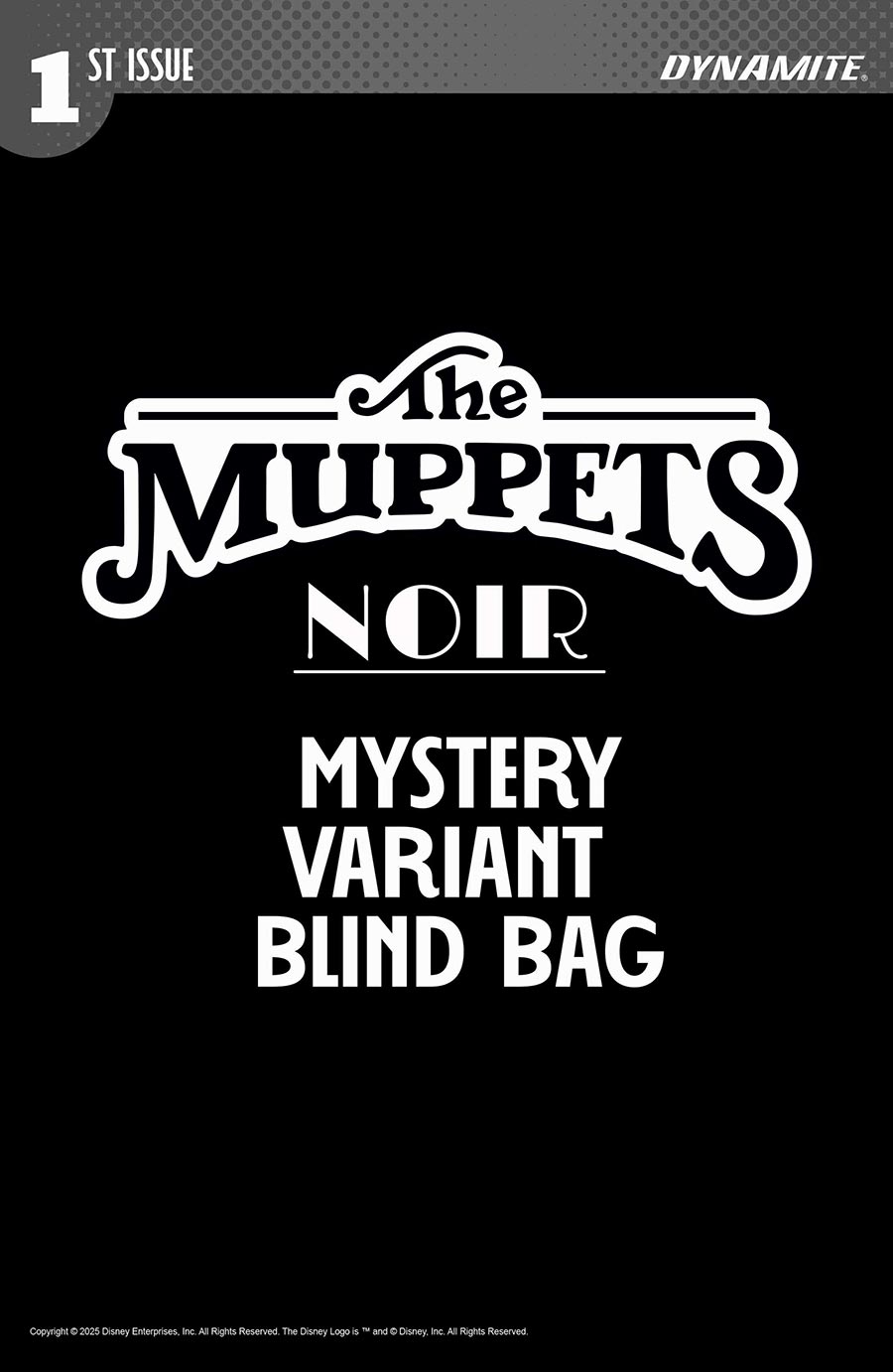Muppets Noir #1 Cover D Variant Deluxe Mystery Blind Bag Cover With Polybag (Filled Randomly With 2 Covers)