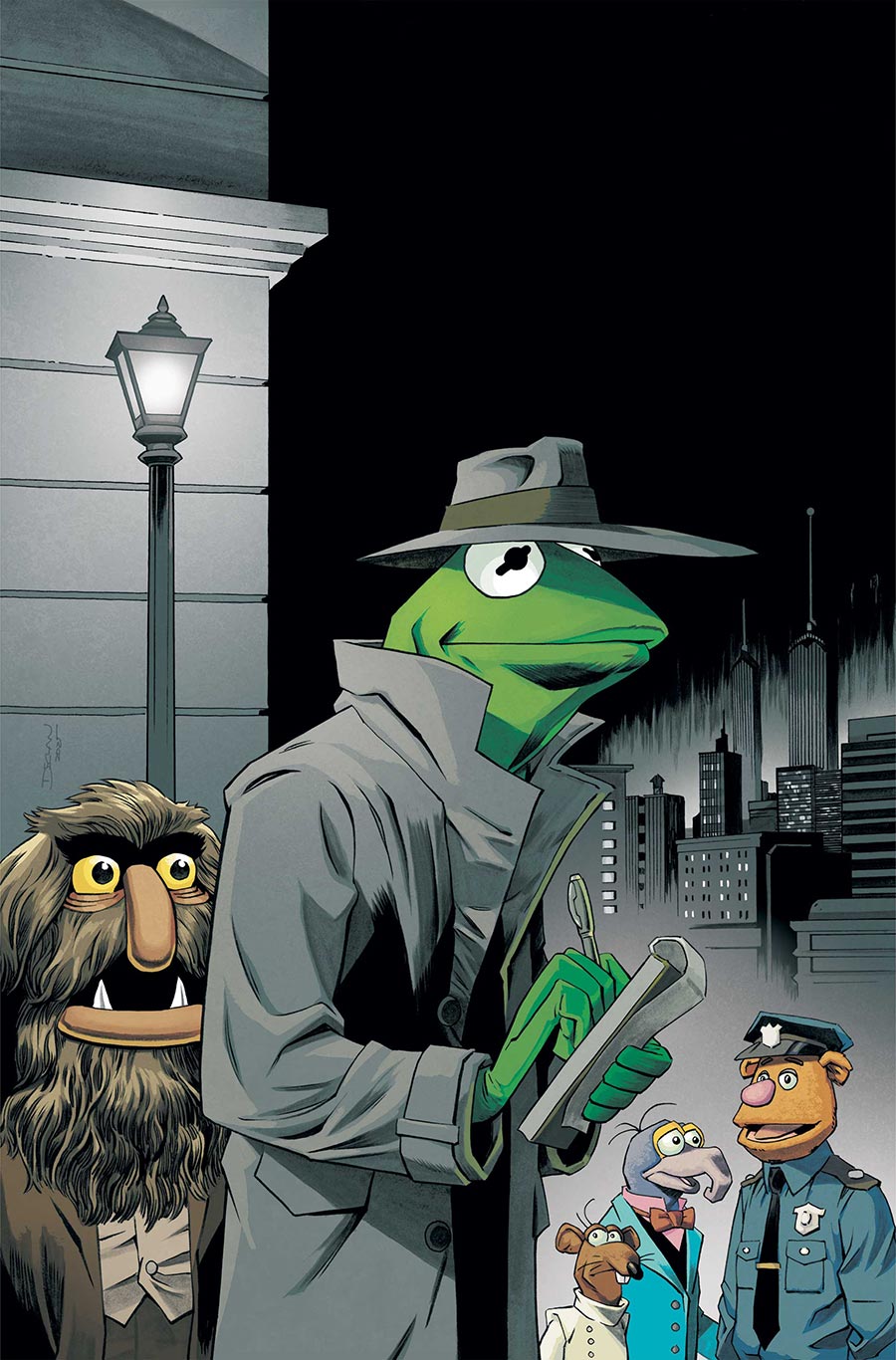 Muppets Noir #1 Cover H Incentive Declan Shalvey Virgin Cover