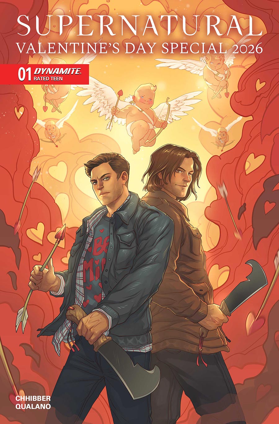 Supernatural Valentines Day Special 2026 #1 (One Shot) Cover C Variant Meghan Hetrick Cover