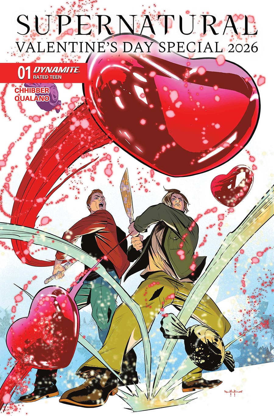 Supernatural Valentines Day Special 2026 #1 (One Shot) Cover D Variant Pasquale Qualano Cover