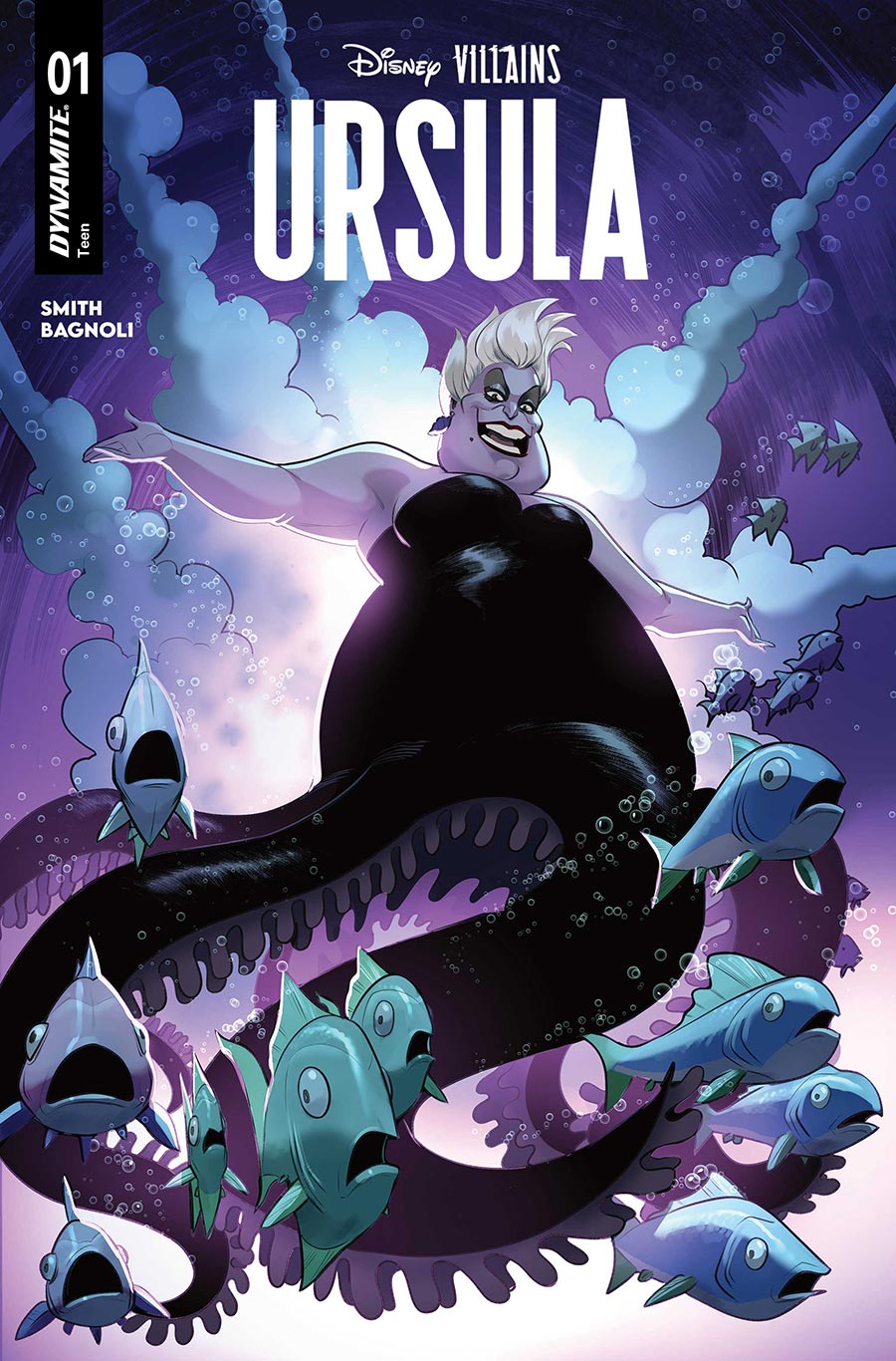 Disney Villains Ursula #1 Cover C Variant Robert Quinn Cover
