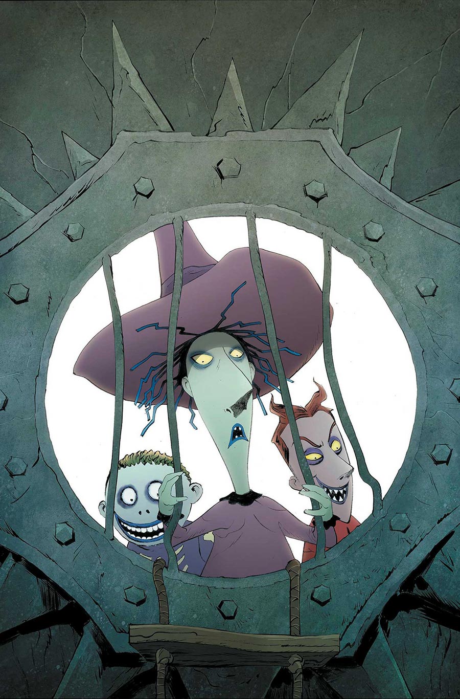 Disney Tim Burtons The Nightmare Before Christmas The Shiver Of Christmas Town #2 Cover I Incentive Jae Lee & June Chung Virgin Cover