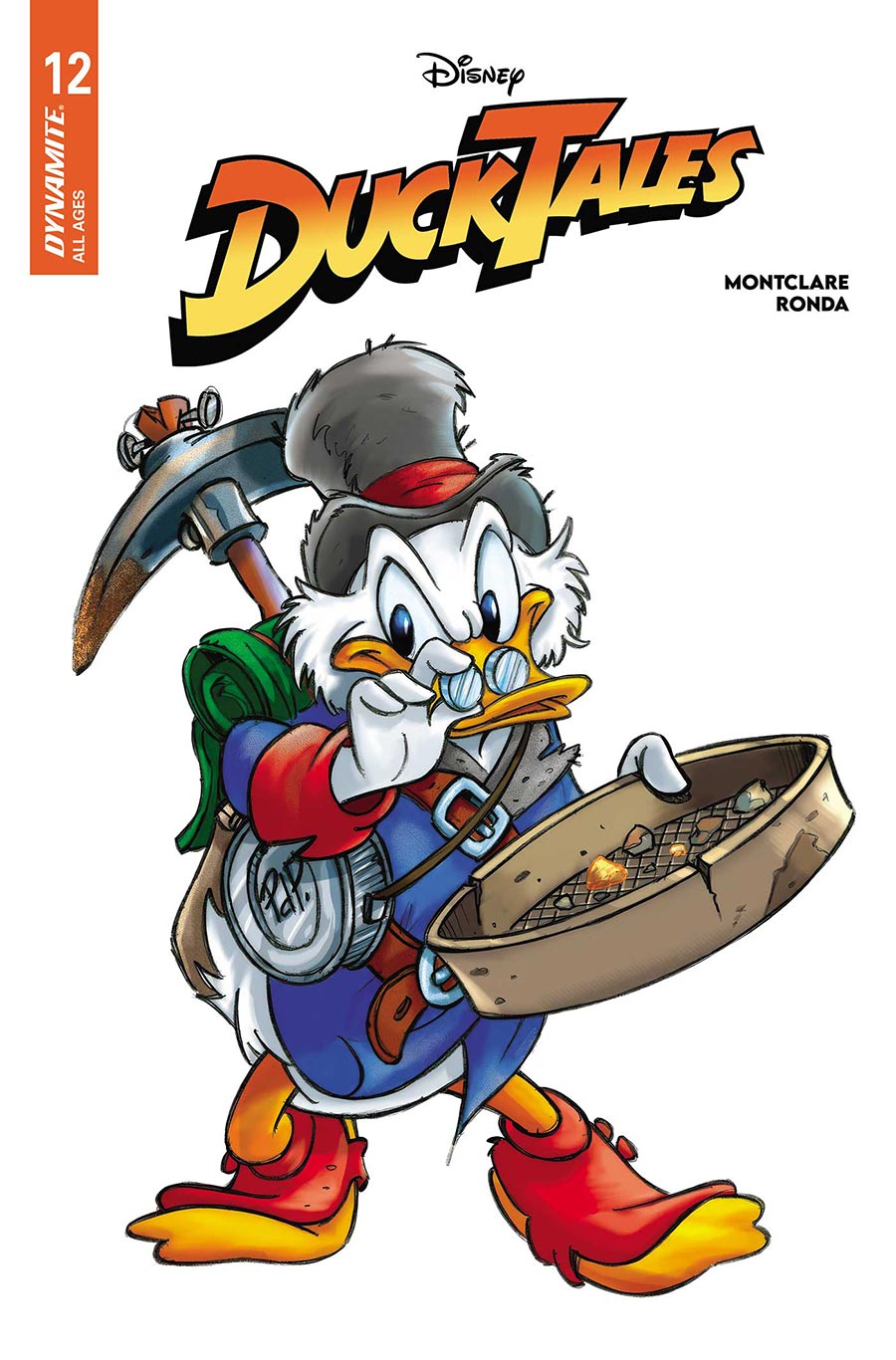 Ducktales Vol 5 #12 Cover D Variant Animation Art Cover