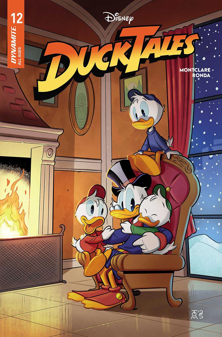 Ducktales Vol 5 #12 Cover E Variant Tommaso Ronda Cover