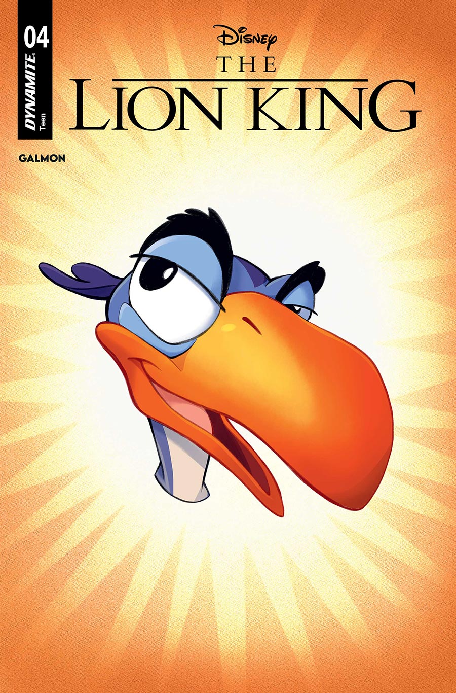Lion King #4 Cover D Variant Cartoon Head Cover