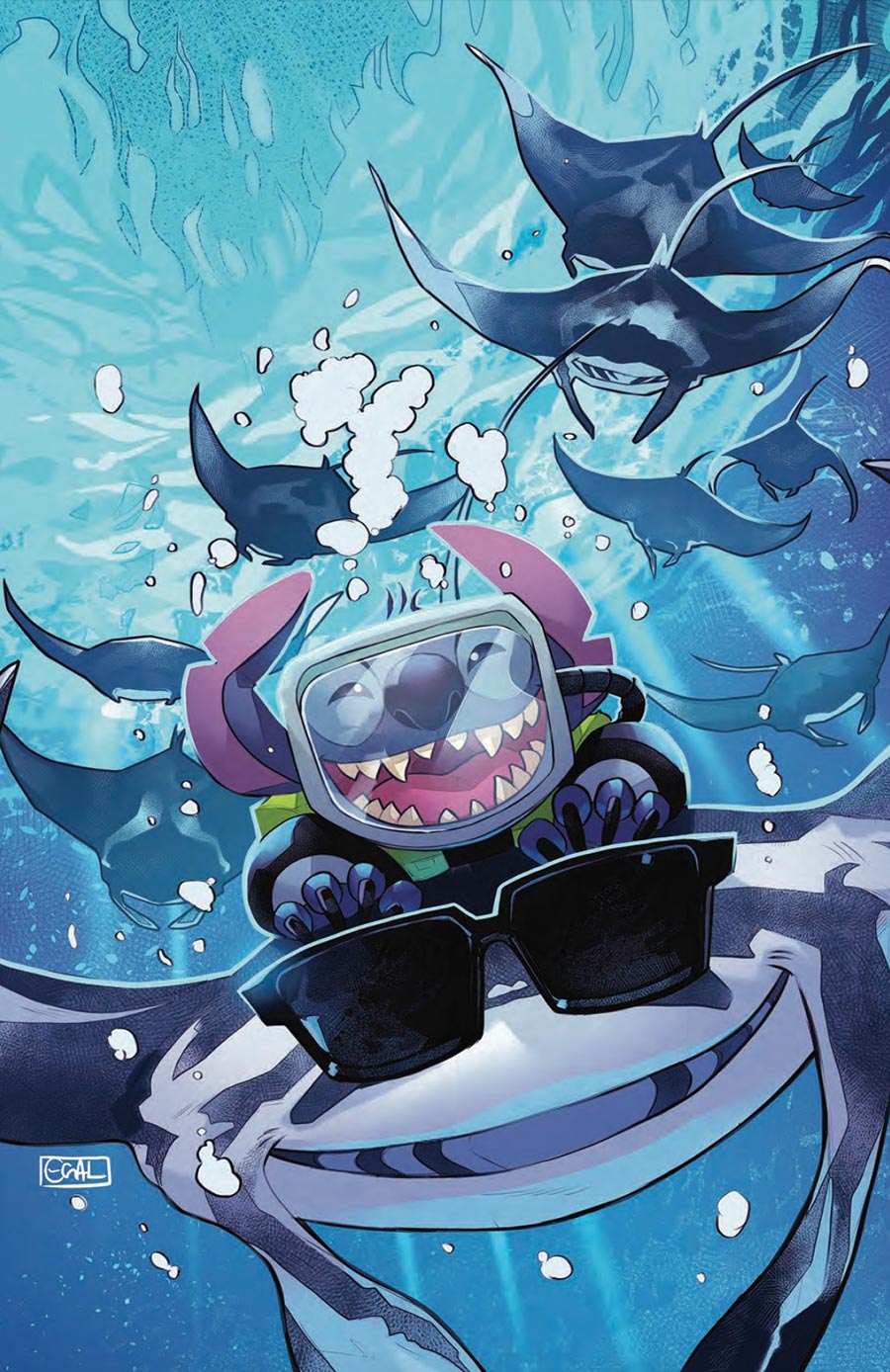 Stitch #7 Cover I Incentive Edwin Galmon Virgin Cover