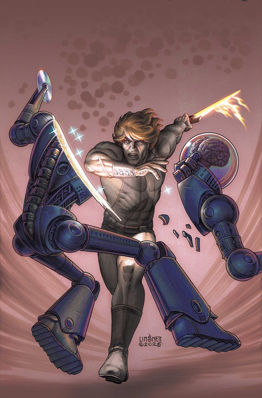 Thundarr The Barbarian #2 Cover G Incentive Joseph Michael Linsner Virgin Cover