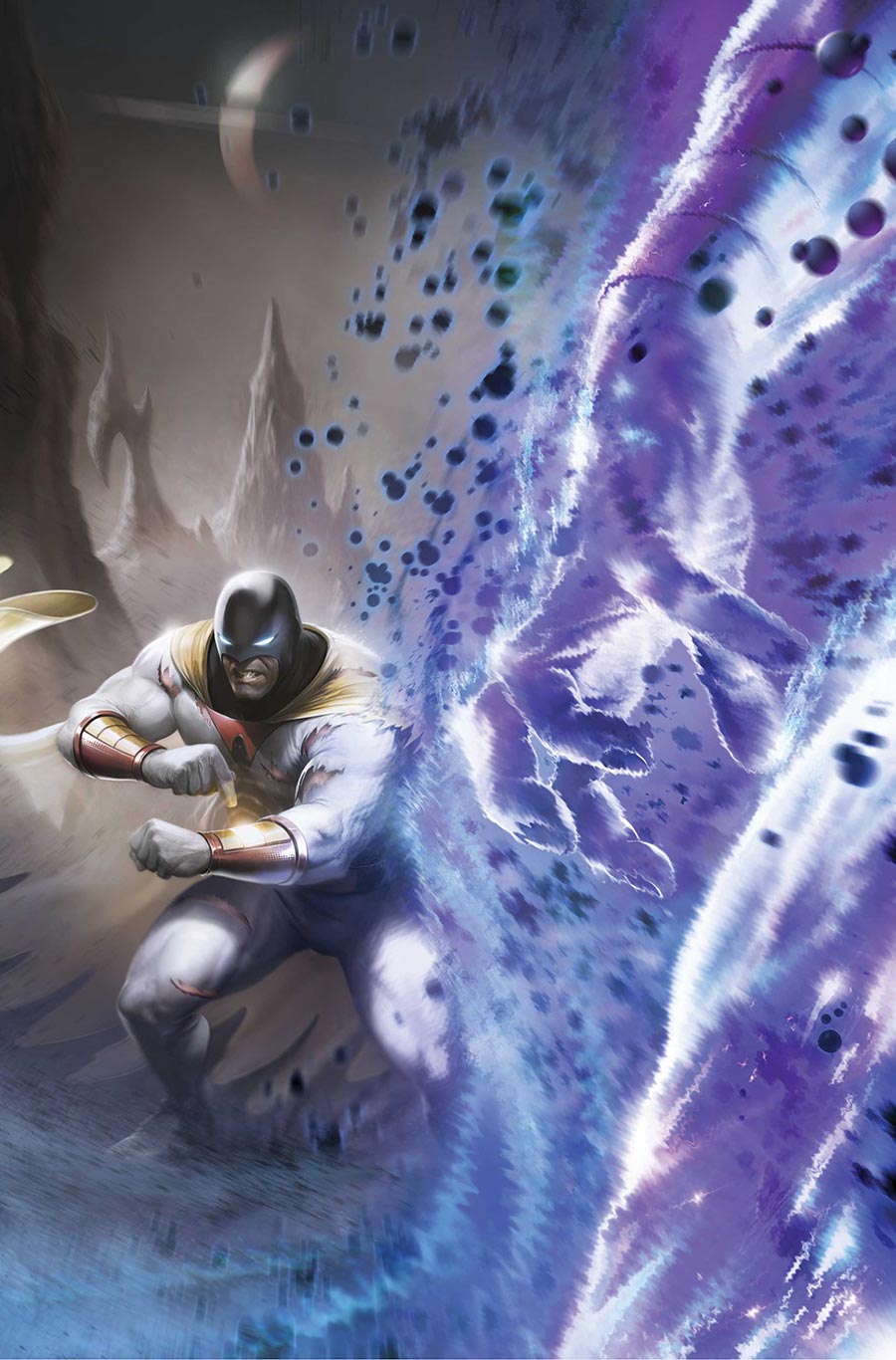 Space Ghost Vol 5 #8 Cover E Dynamite Metal Premium Francesco Mattina Virgin Cover