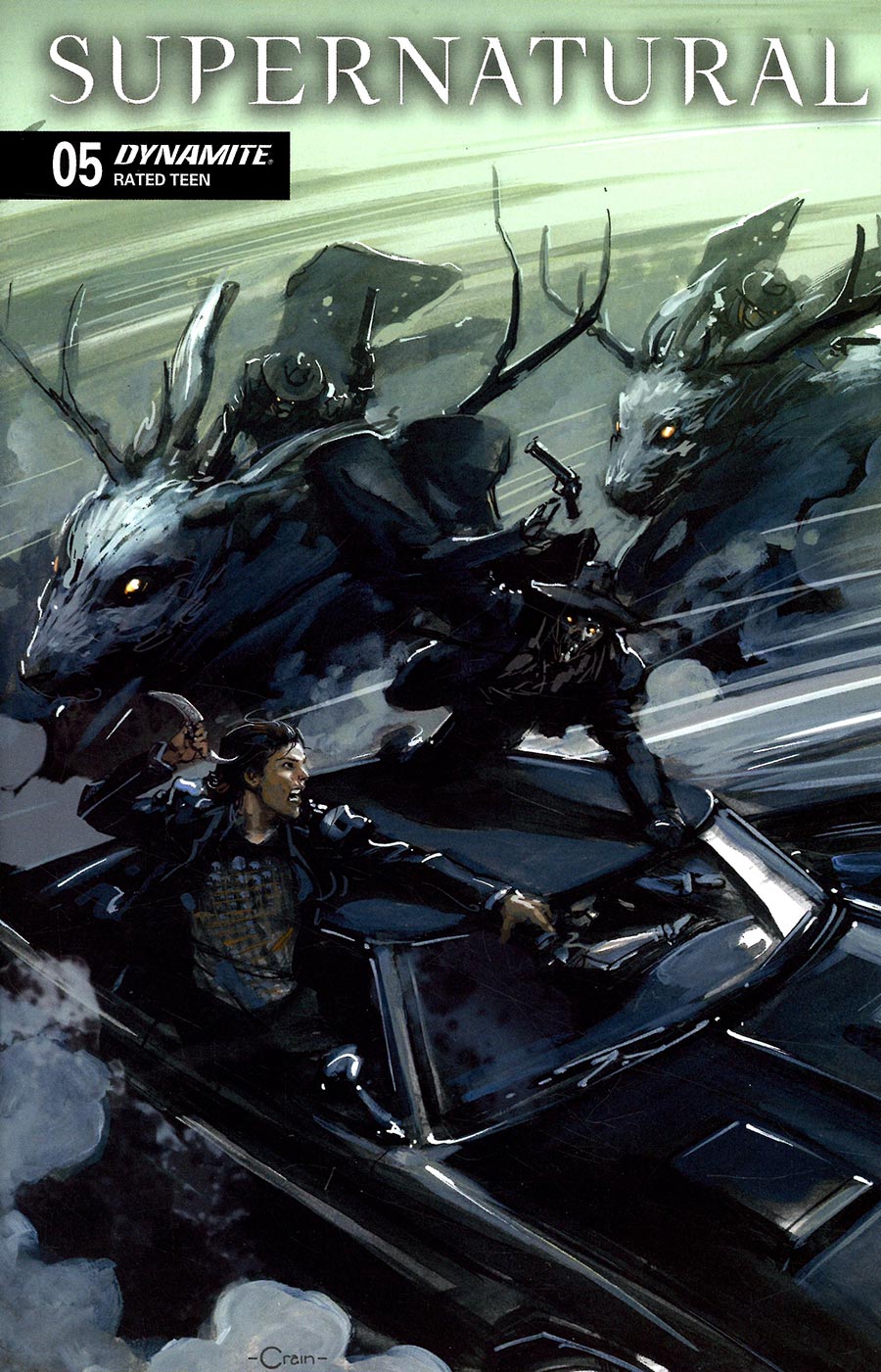 Supernatural Vol 2 #5 Cover A Regular Clayton Crain Cover