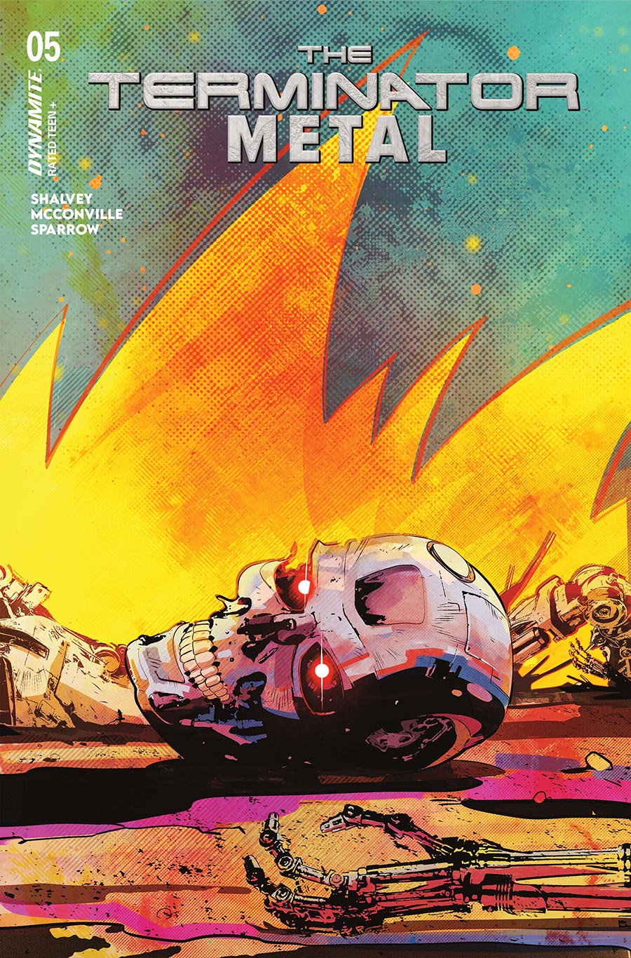 Terminator Metal #5 Cover C Variant Sebastian Piriz Cover