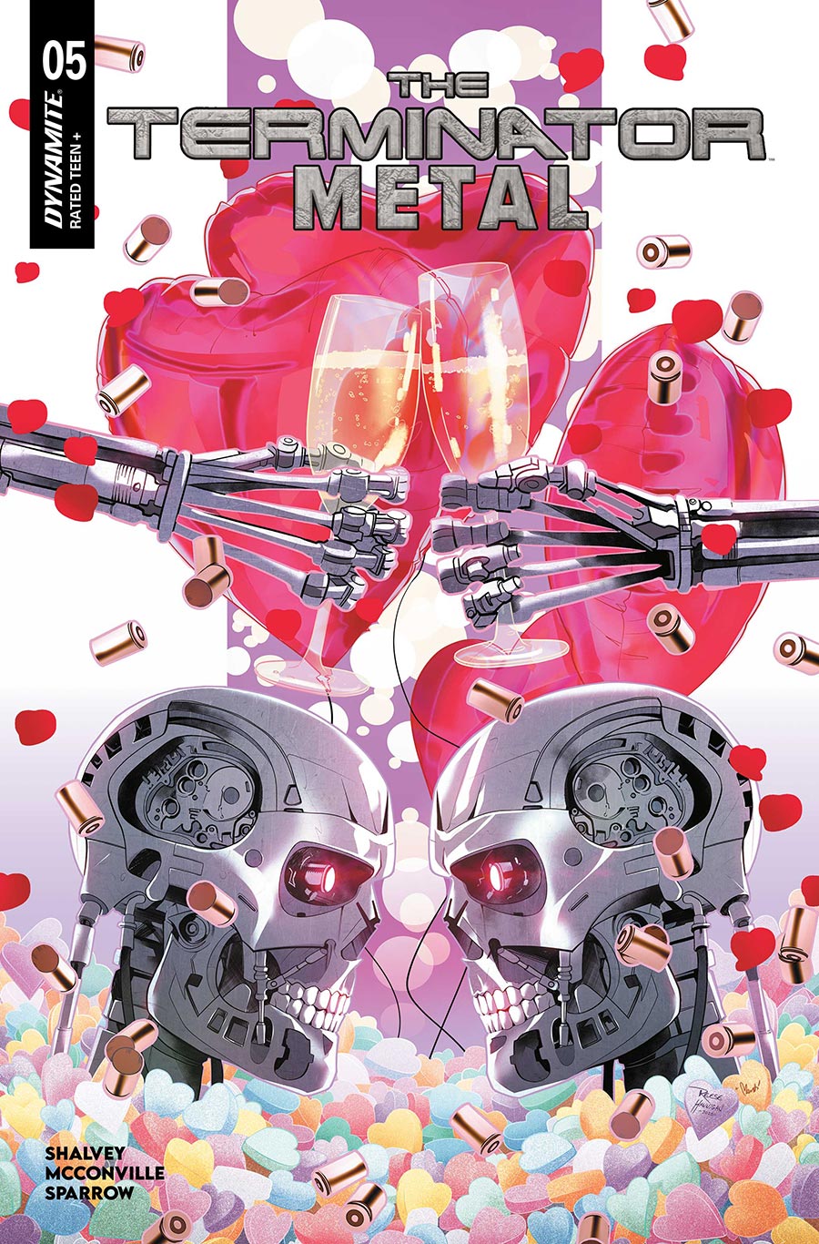 Terminator Metal #5 Cover D Variant Reese Hannigan Cover