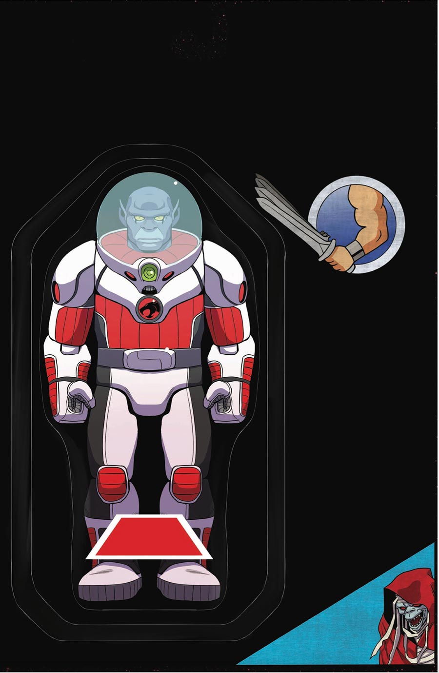 Thundercats Vol 3 #24 Cover G Incentive Drew Moss Action Figure Virgin Cover