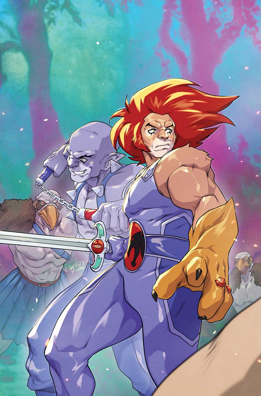 Thundercats Vol 3 #24 Cover I Incentive Emilio Pilliu Virgin Cover