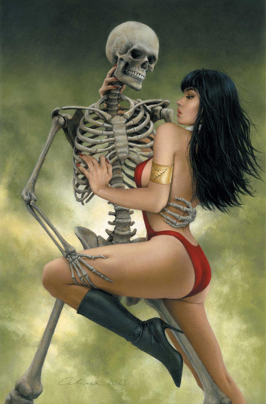 Vampirella Vol 9 #11 Cover J Incentive Celina Virgin Cover (#686)
