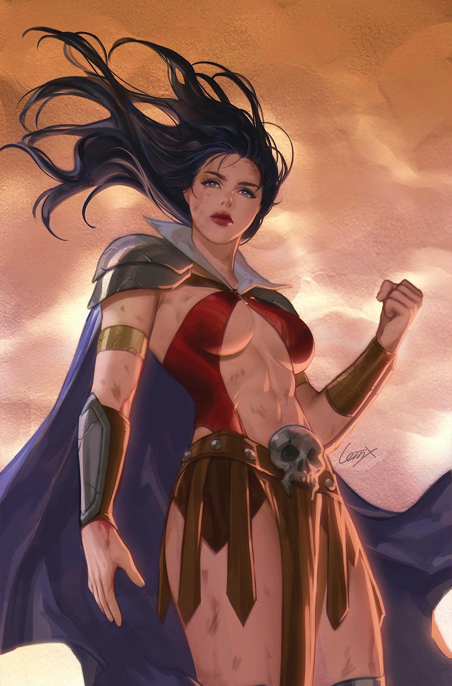 Vampirella Armageddon #8 Cover H Incentive Lesley Leirix Li Virgin Cover