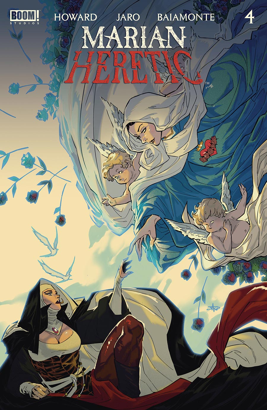 Marian Heretic #4 Cover A Regular Joe Jaro Cover