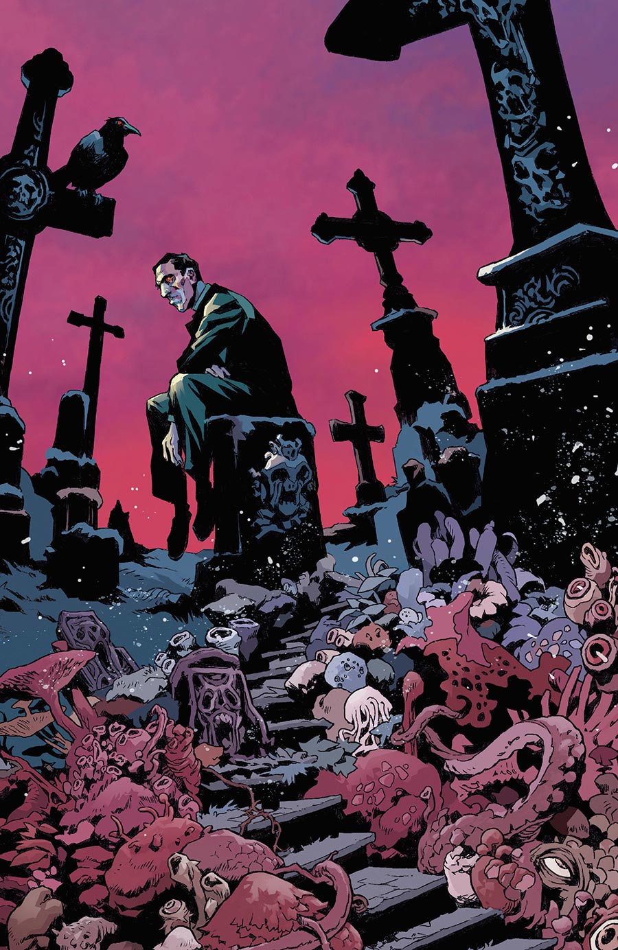 Last Day Of HP Lovecraft #4 Cover C Incentive Francesco De Stena Virgin Cover