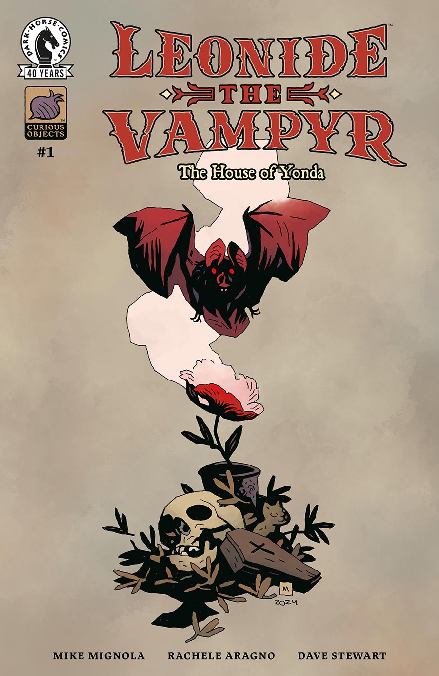 Leonide The Vampyr The House Of Yonda #1 Cover B Variant Mike Mignola Cover