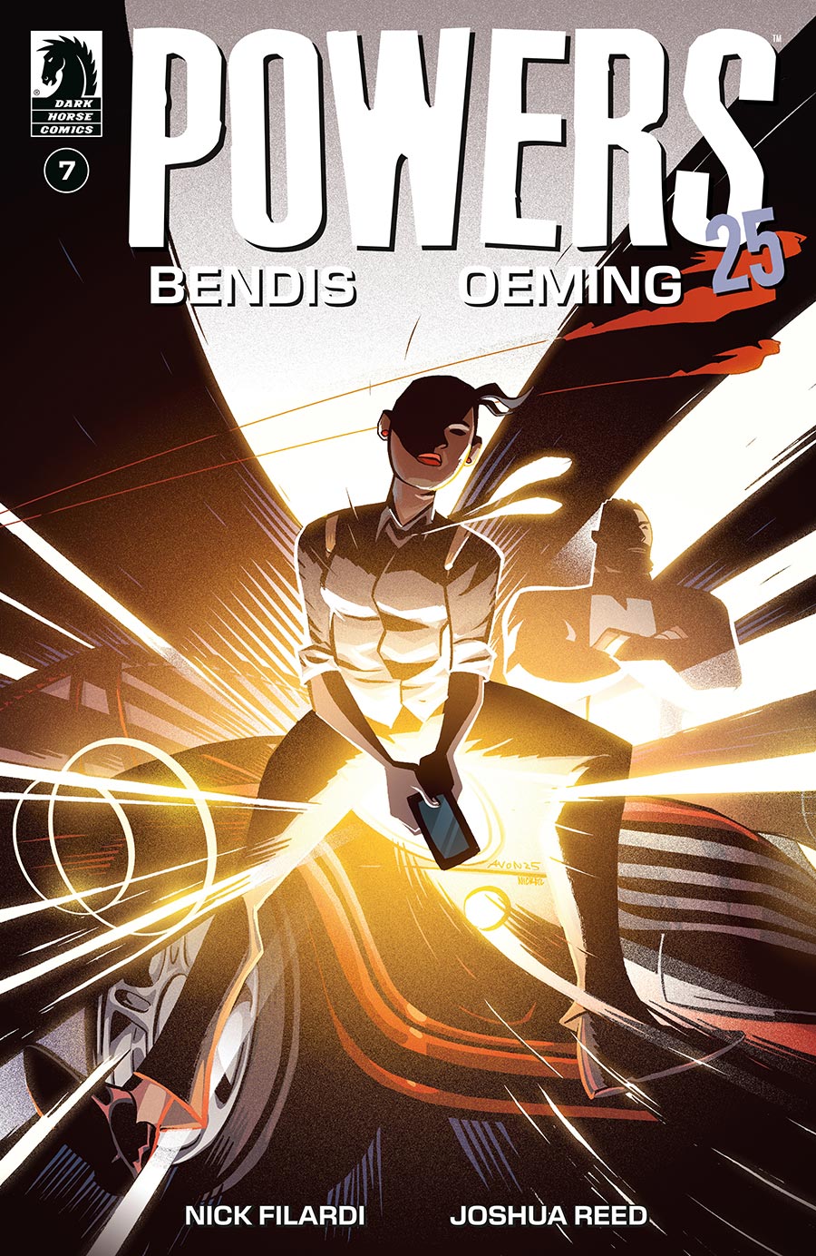 Powers 25 #7 Cover A Regular Michael Avon Oeming Cover